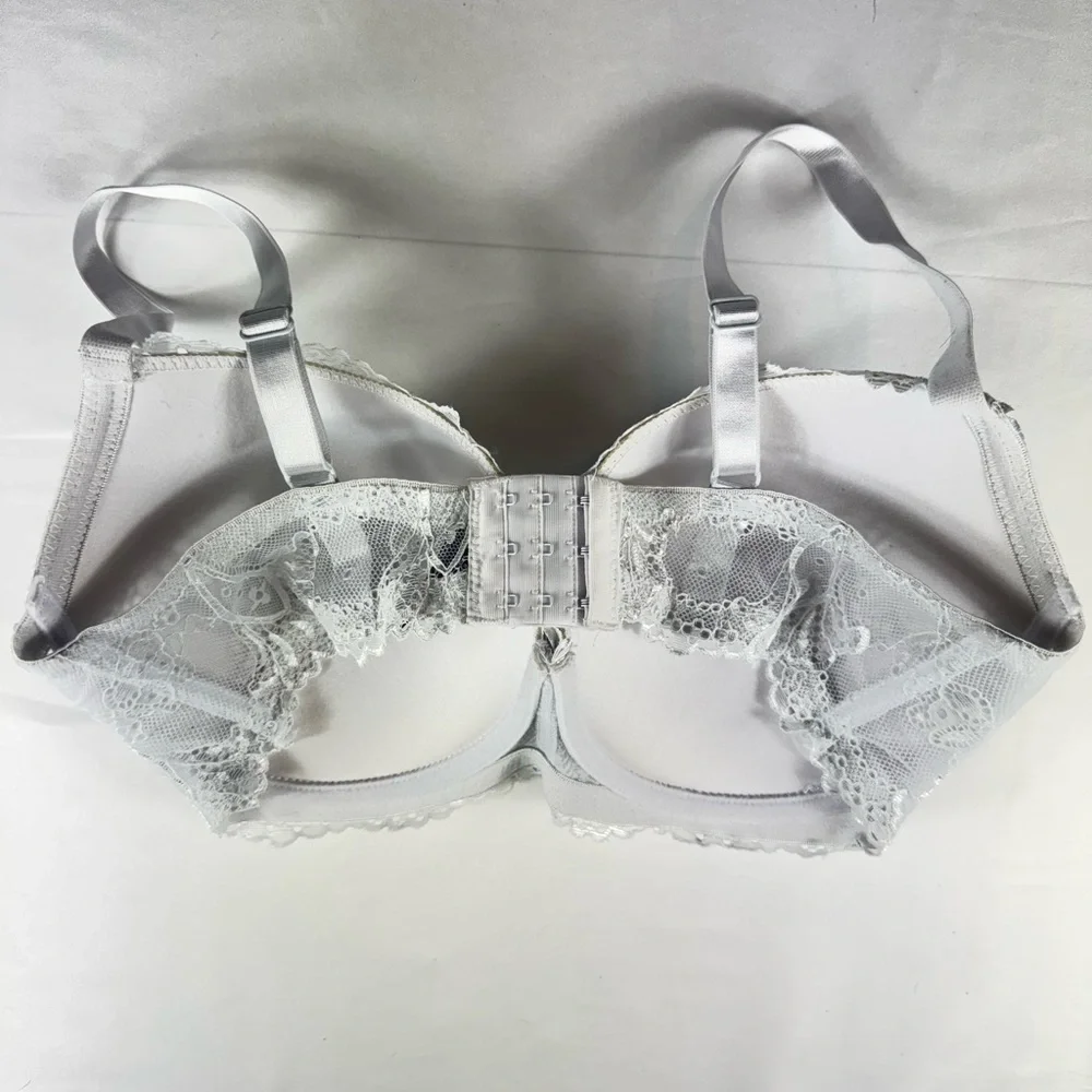 Rene Rofe White Lace Underwire Bra - Picture 2 of 6